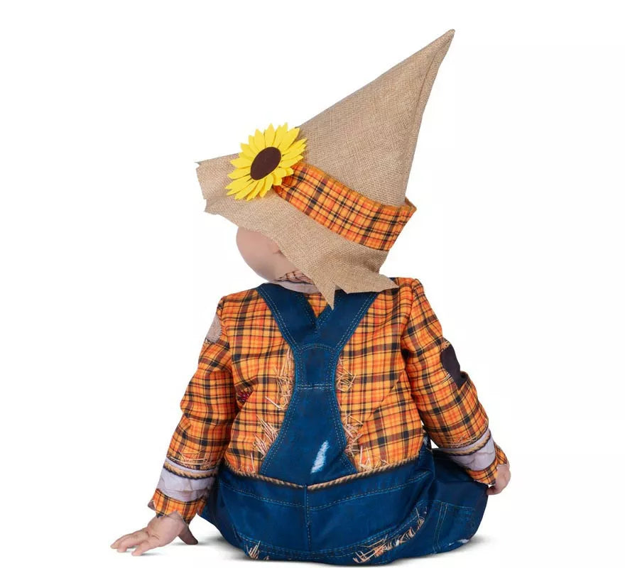 Translation missing: de.Disfraz de Bebé Espantapájaros con gorro para bebé y niño