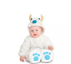 Weiß Yeti-Kostüm Baby-Kapuze Baby-