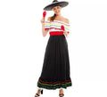 Disfraz de Belleza Mexicana con Falda para mujer
