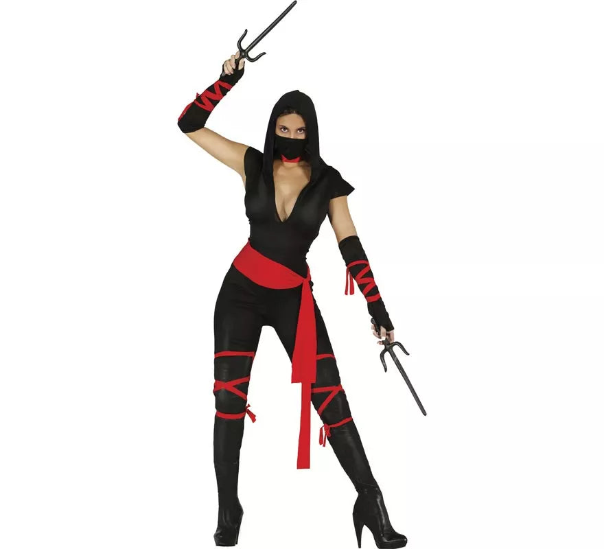Translation missing: de.Disfraz de Black Ninja para mujer