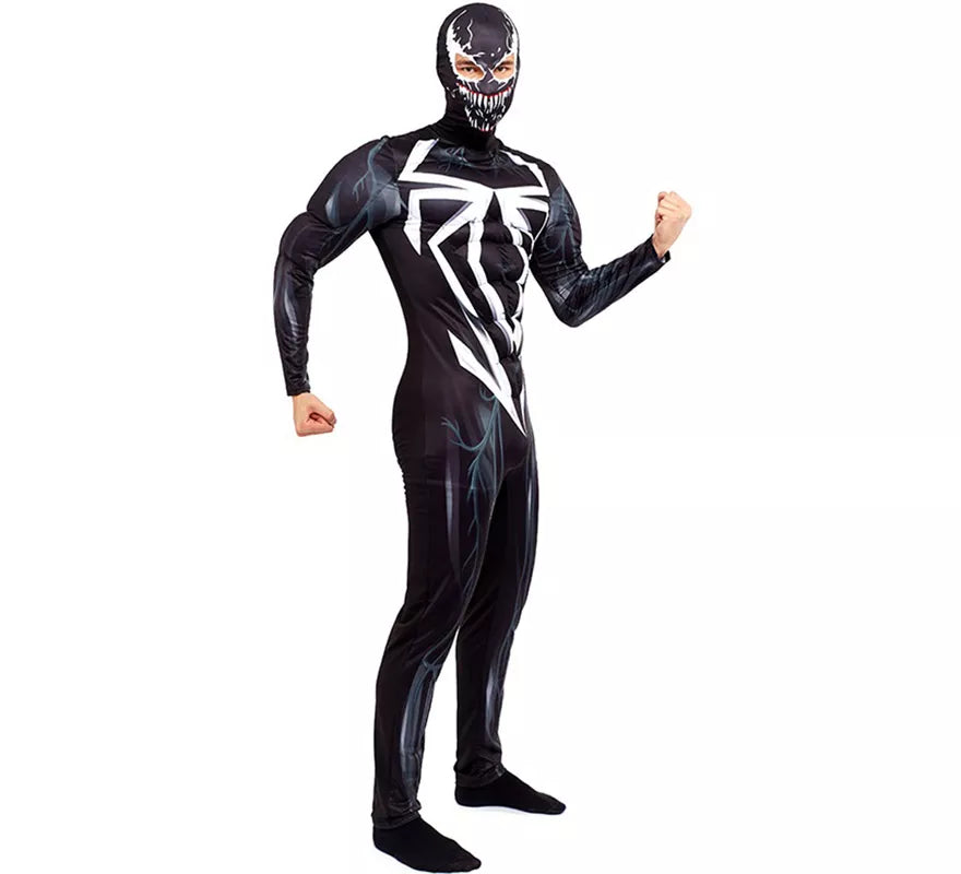 Translation missing: de.Disfraz de Black Spider Maligno para hombre