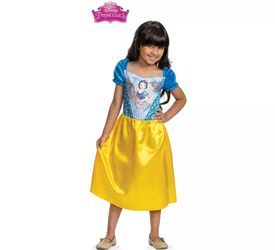 Translation missing: de.Disfraz de Blancanieves básico para niña