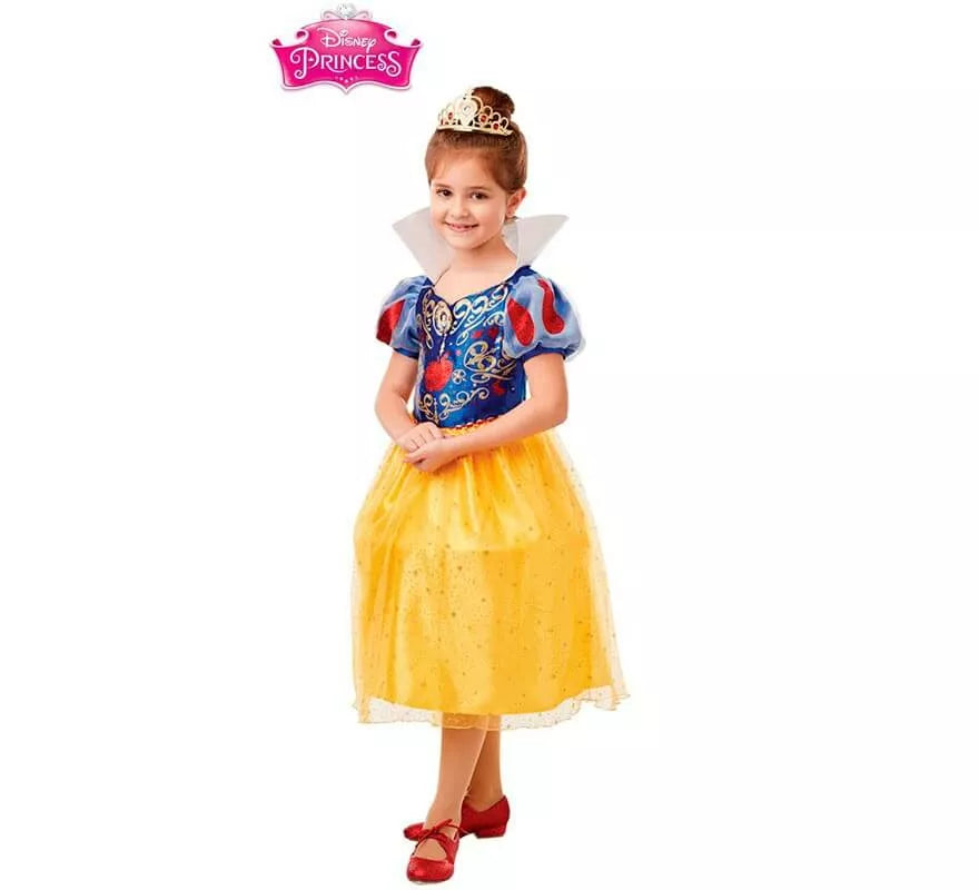 Translation missing: de.Disfraz de Blancanieves Deluxe para niña