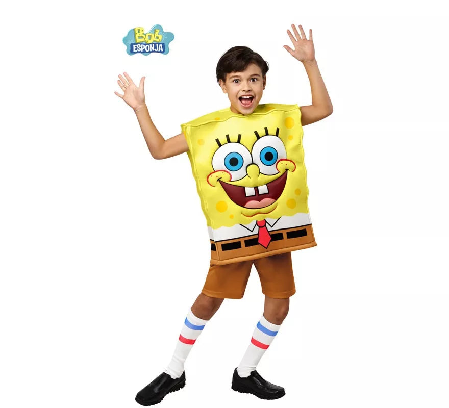 Translation missing: de.Disfraz de Bob Esponja Deluxe para niño