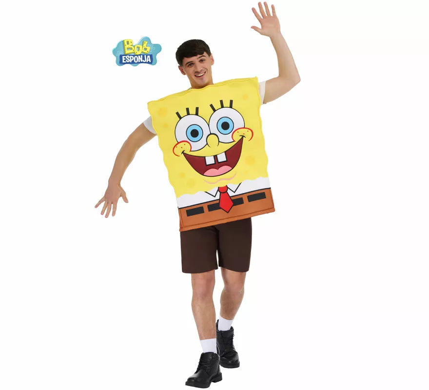 Translation missing: de.Disfraz de Bob Esponja para hombre