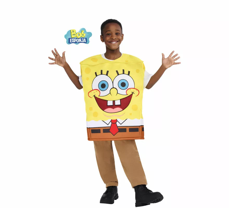 Translation missing: de.Disfraz de Bob Esponja para niño
