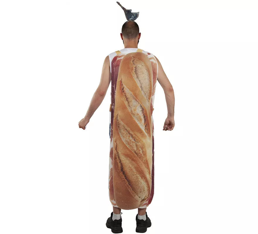 Translation missing: de.Disfraz de Bocadillo Jamón 130 cm. para adultos
