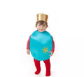 Disfraz de Bola de Navidad azul para bebé