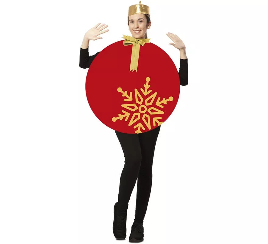 Disfraz de Bola de Navidad para adultos