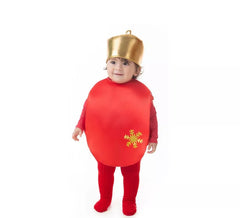 Rotes Weihnachtsball-Kostüm für Babys