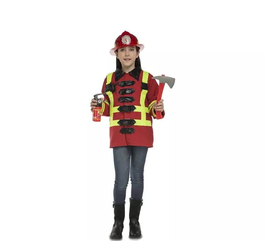 Translation missing: de.Disfraz de Bombero con accesorios para niños