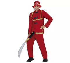 Feuerwehrmann-Überraschungsschlauchkostüm für Herren