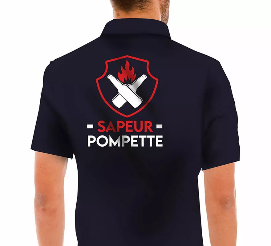 Translation missing: de.Disfraz de Bombero con Portabebidas para hombre