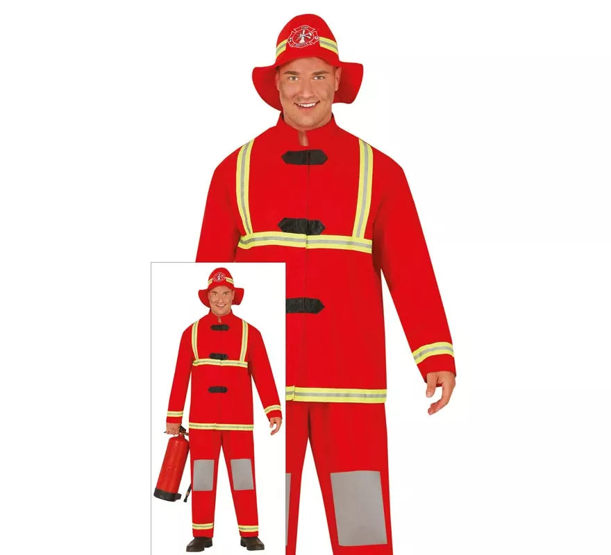 Translation missing: de.Disfraz de Bombero para hombre
