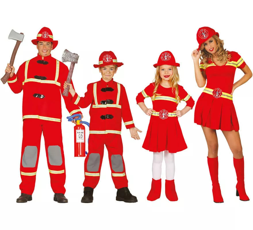 Translation missing: de.Disfraz de Bombero para hombre