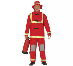 Feuerwehrmann Kostüm für Herren