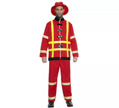 Feuerwehrmann Kostüm für Herren