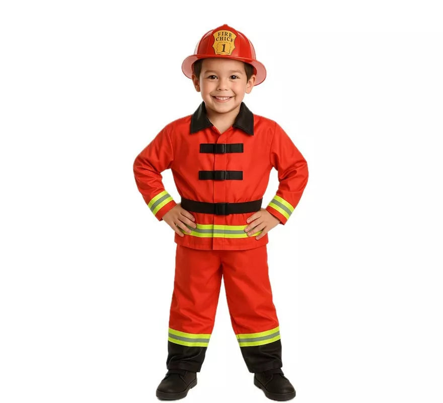 Translation missing: de.Disfraz de Bombero para niño