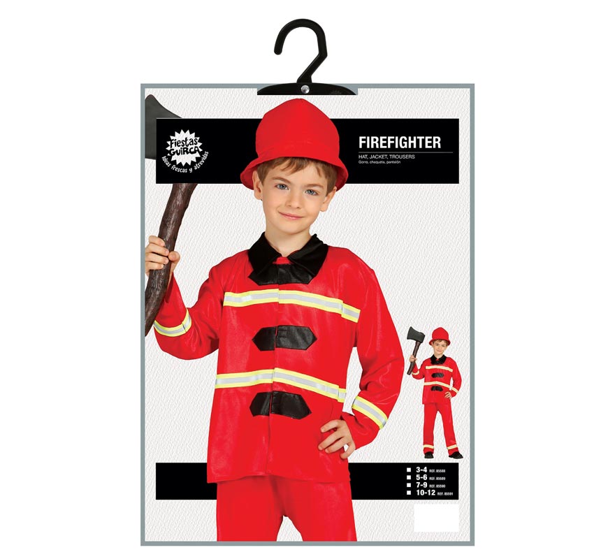 Translation missing: de.Disfraz de Bombero para niño