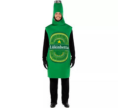 Bierflaschenkostüm für Herren