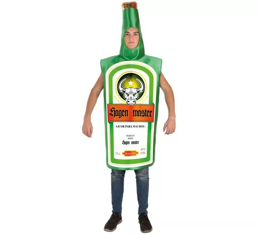 Translation missing: de.Disfraz de Botella Jungen Master para adultos
