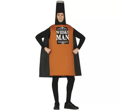 Whiskymann- Flaschenkostüm für Herren