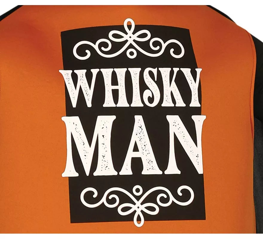 Translation missing: de.Disfraz de Botella Whiskeyman para adultos