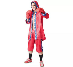 Red Boxer Kostüm für Herren