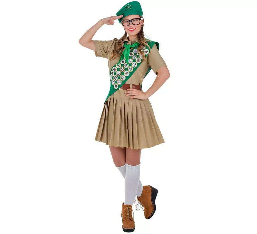 Translation missing: de.Disfraz de Boy Scout para mujer