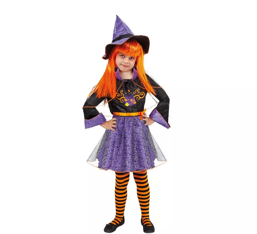 Translation missing: de.Disfraz de Bruja Abracadabra para niña