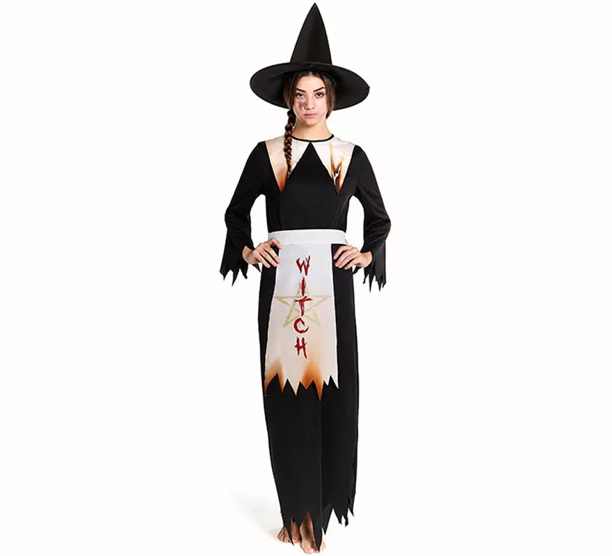 Disfraz de Bruja de Salem para mujer
