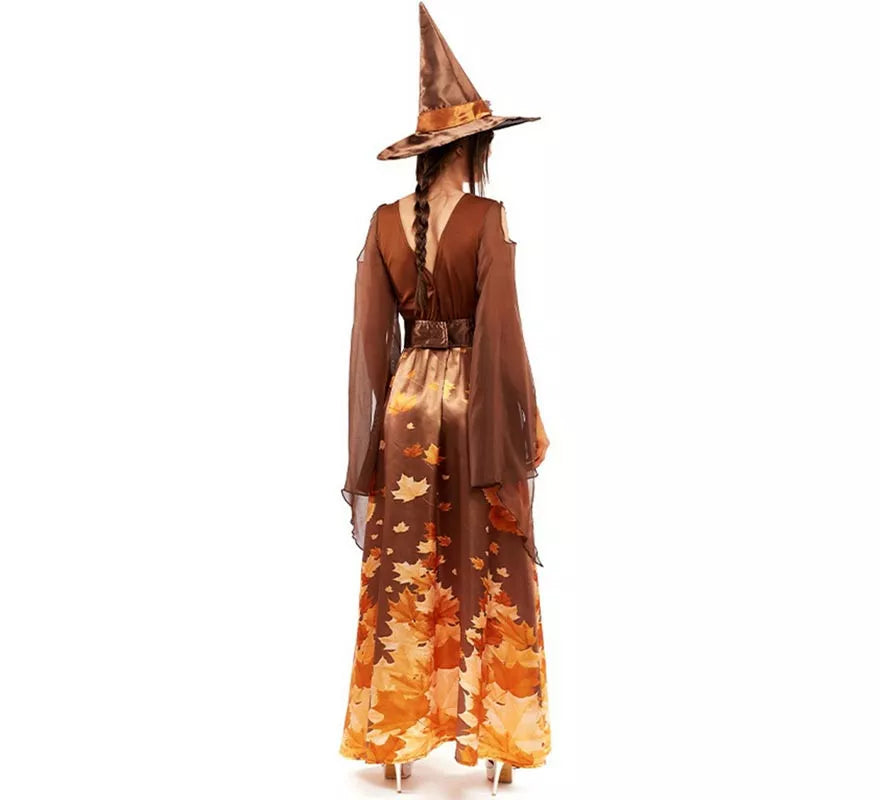 Disfraz de Bruja del Otoño para mujer