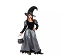 Disfraz de Bruja Elegante para niña