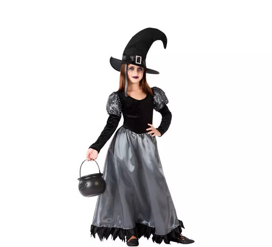 Translation missing: de.Disfraz de Bruja Elegante para niña