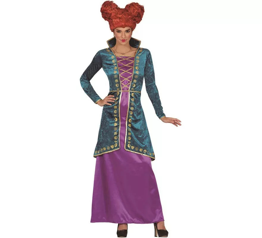 Translation missing: de.Disfraz de Bruja lila para mujer