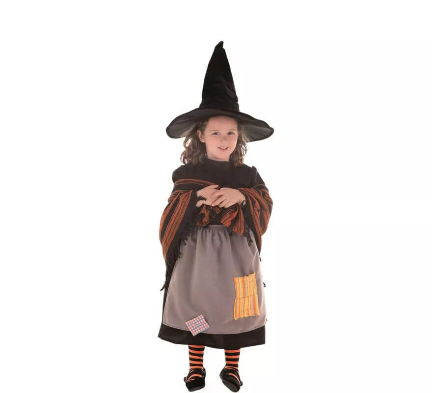 Translation missing: de.Disfraz de Bruja Malota para niña