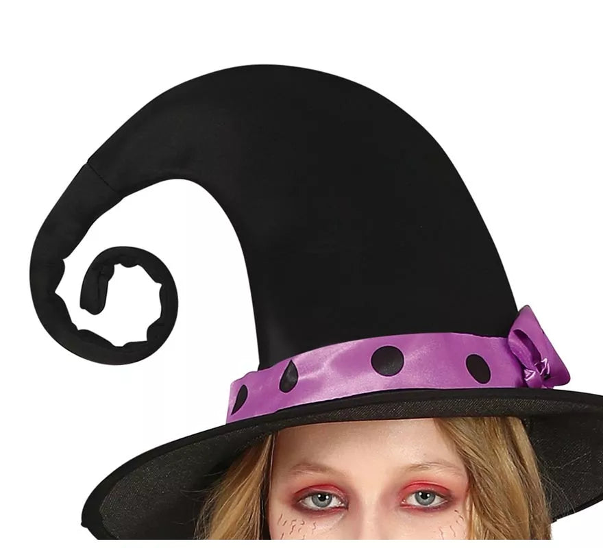 Translation missing: de.Disfraz de Bruja Morada con Tul y Lazo para niña