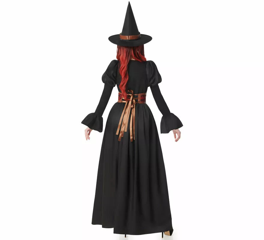 Translation missing: de.Disfraz de Bruja negro con Corset para mujer