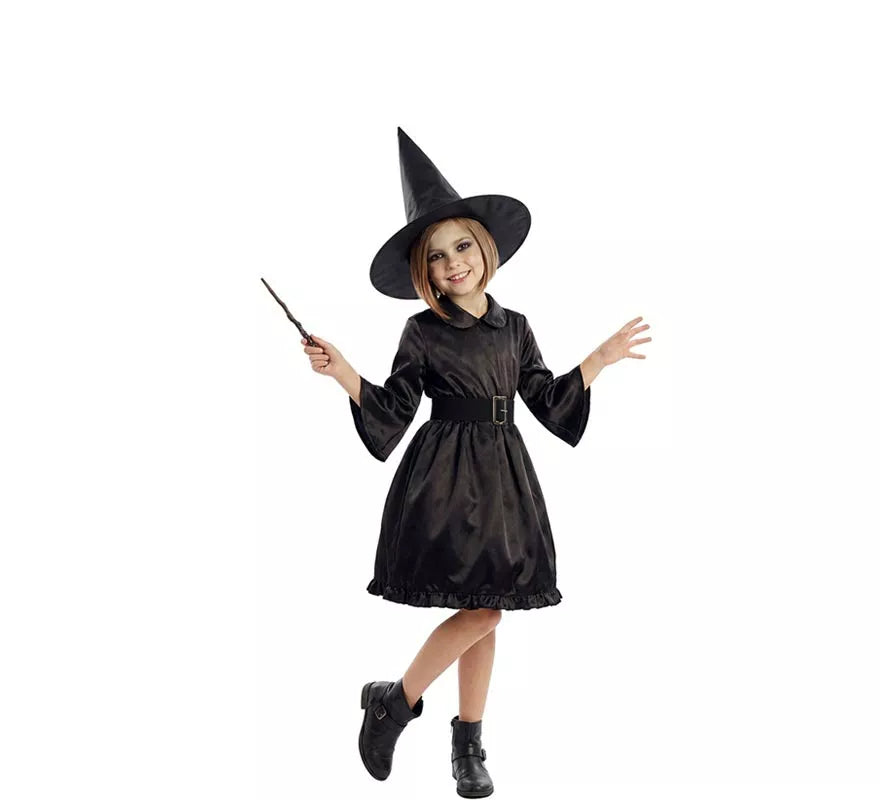 Translation missing: de.Disfraz de Bruja Oscura para niña