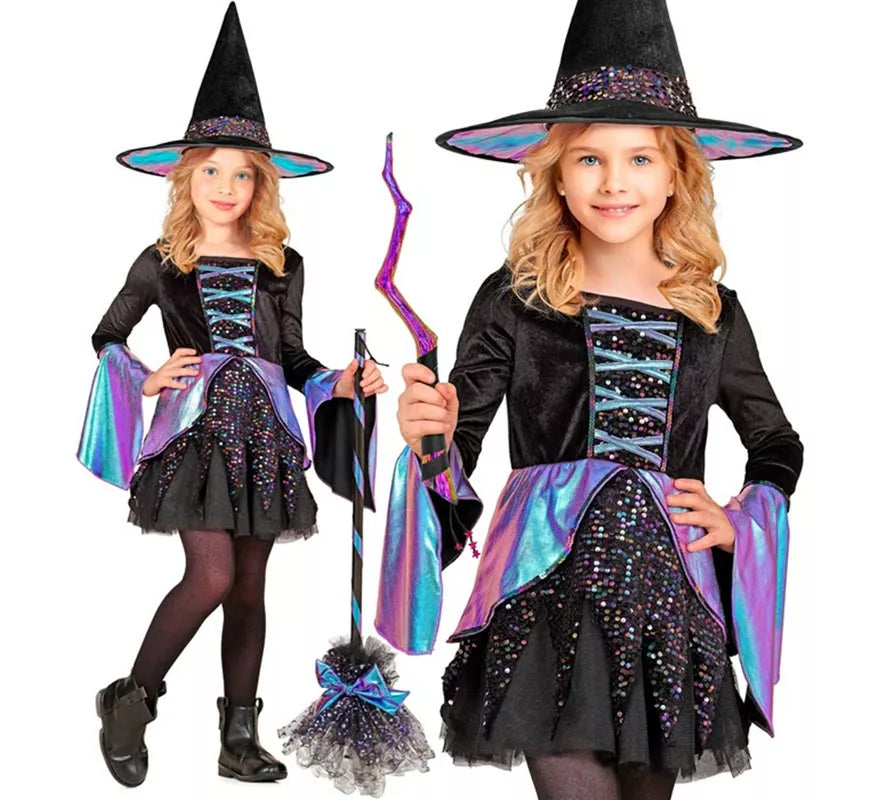 Translation missing: de.Disfraz de Bruja para niña