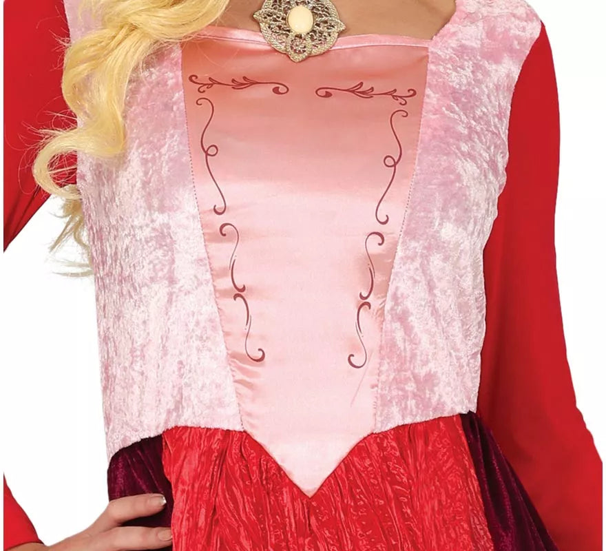 Translation missing: de.Disfraz de Bruja rojo para mujer