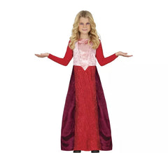 Rotes Hexenkostüm für Mädchen