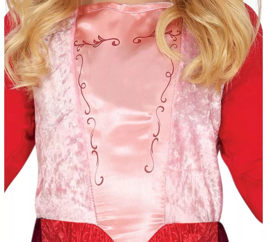 Translation missing: de.Disfraz de Bruja rojo para niña