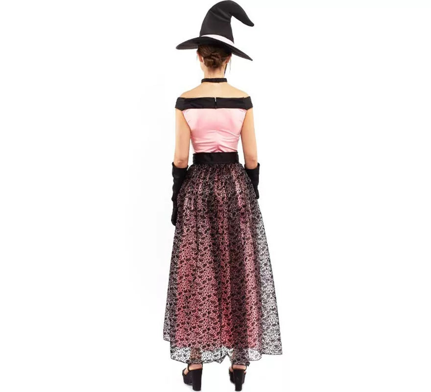 Translation missing: de.Disfraz de Bruja Rosa Vintage para mujer