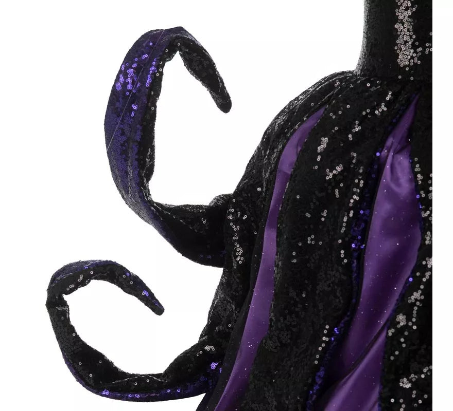 Translation missing: de.Disfraz de Bruja Villana del Mar morado para mujer