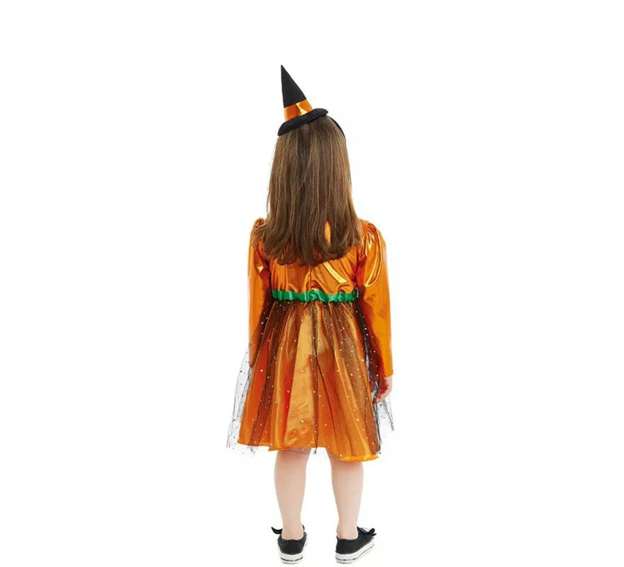 Disfraz de Brujita Calabaza Baby para niña y bebé