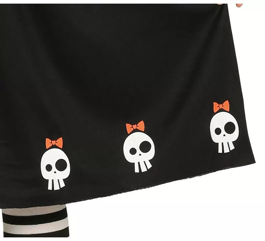 Translation missing: de.Disfraz de Brujita Calaveras para niña