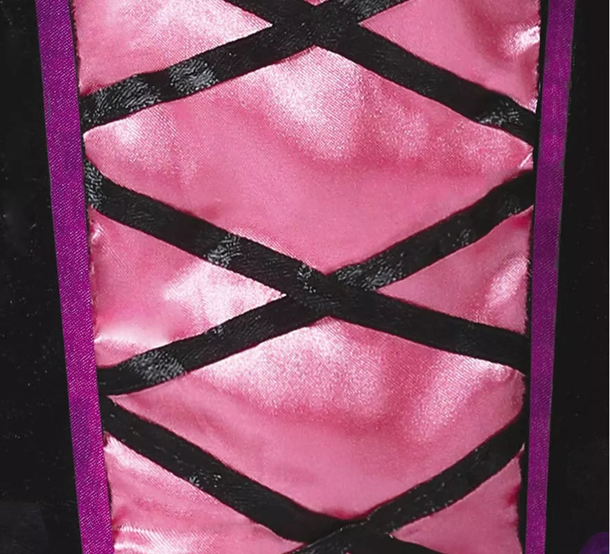 Translation missing: de.Disfraz de Brujita rosa y negro para bebé