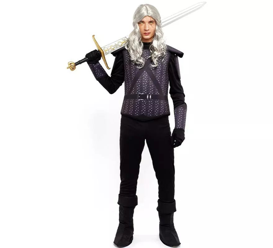 Translation missing: de.Disfraz de Brujo Medieval oscuro para hombre