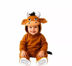 Braunes Ochsenkostüm für Babys